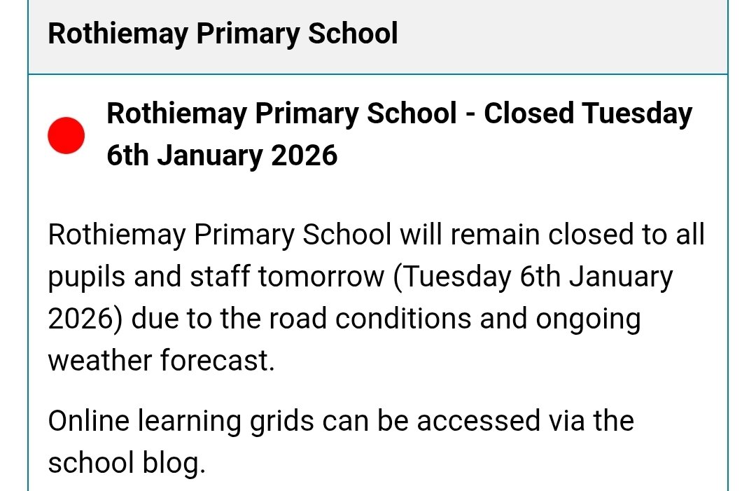Rothiemay Primary School tweet media