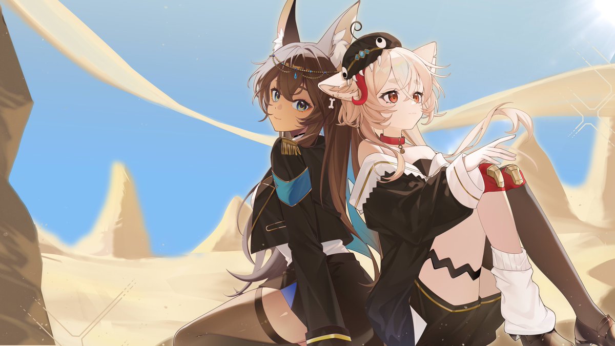 Sunfangs ᨒ Sable & Dune 🏝️Comms closed tweet media