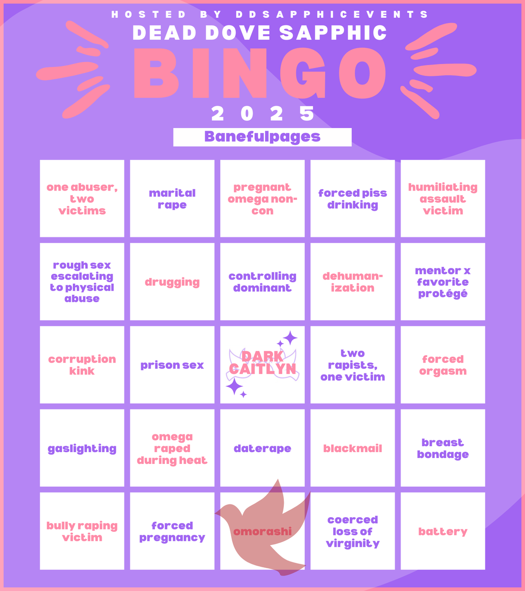 BanefulPages's tweet photo. Kiss Me For The Rush is also my first fic for #ddsapphicbingo2025  💦💦💦 https://t.co/nsh4zxmp0R