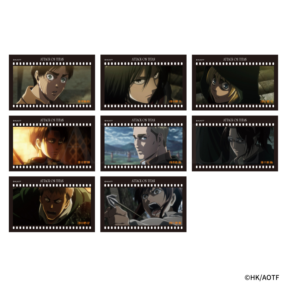 WIT_STUDIO's tweet image. TVアニメ『進撃の巨人』
POP UP SHOP≪激動≫  
by WIT STUDIO
⁺‧┈┈┈┈┈┈┈‧⁺
⚔️グッズ紹介⚔️
⁺‧┈┈┈┈┈┈┈‧⁺
場面写ランダムクリアカードは、本編の印象的な場面をデザインに落とし込んだアイテム🎥
透明感のある素材と一緒にお楽しみください✨…