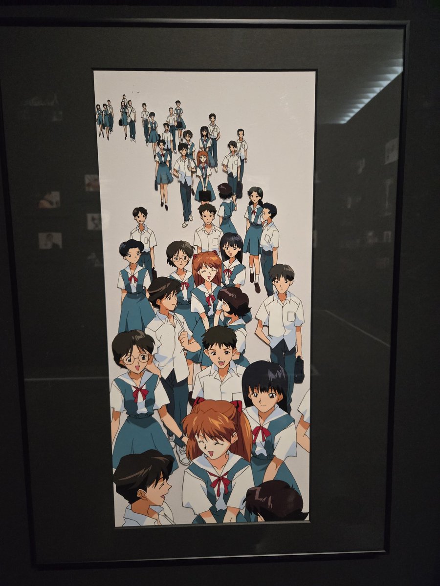 prse's tweet image. 来週月曜で終わりなので駆け込みでオールエヴァ展。