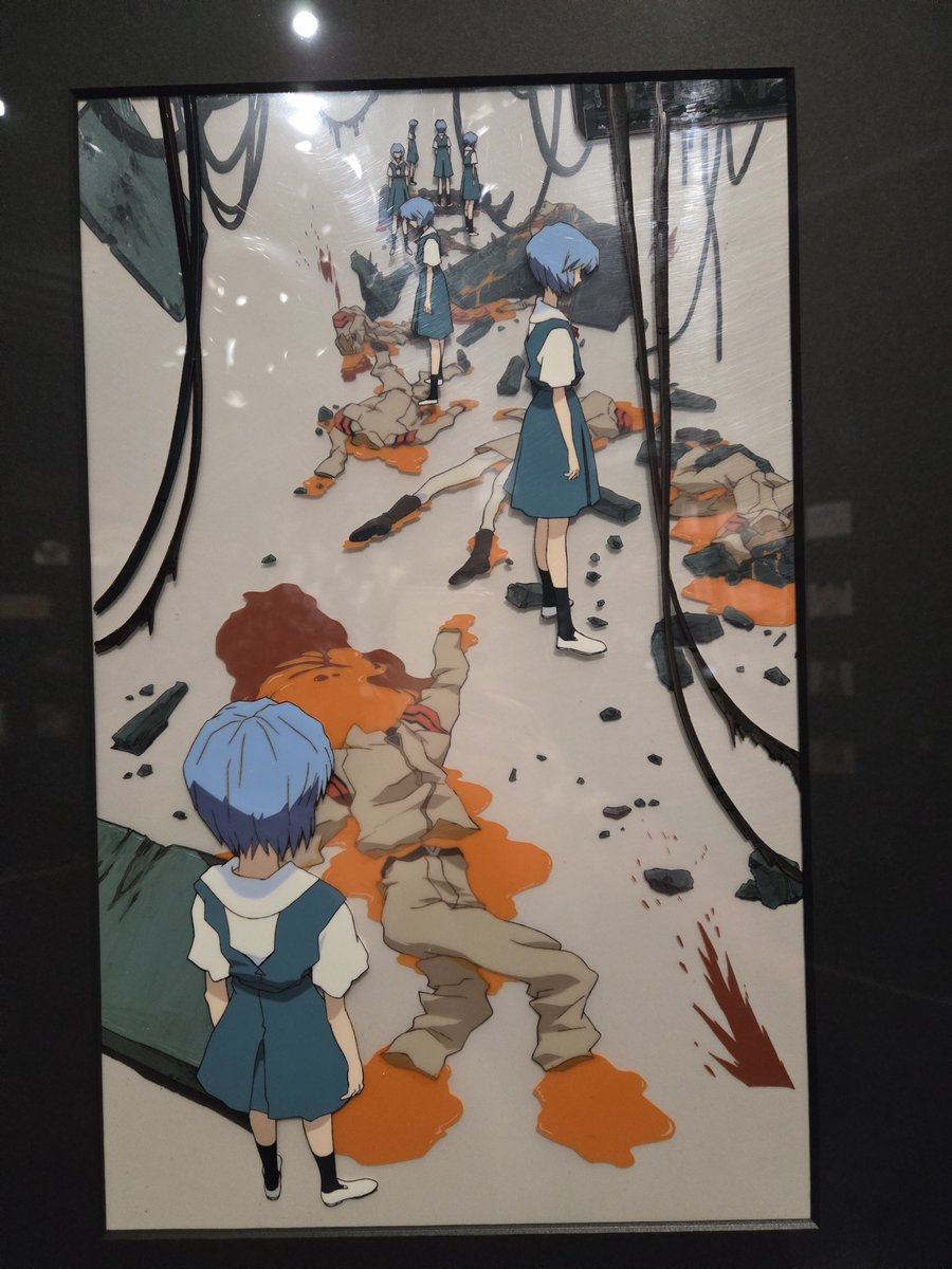 prse's tweet image. 来週月曜で終わりなので駆け込みでオールエヴァ展。