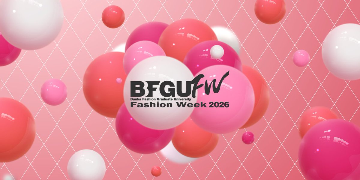 fashionjp's tweet photo. 【新着】
#文化ファッション大学院大学(#BFGU)「BFGU FW」開催。
“つくる”だけじゃなく、フィッティング〜演出など、ショー構成まで学生が手がけるランウェイは必見。
観覧申込は【1/13(火)まで】、配信もあり。
詳細はこちら🔻
https://t.co/VXBFDMHeQr https://t.co/OJ9EykZ8Fj