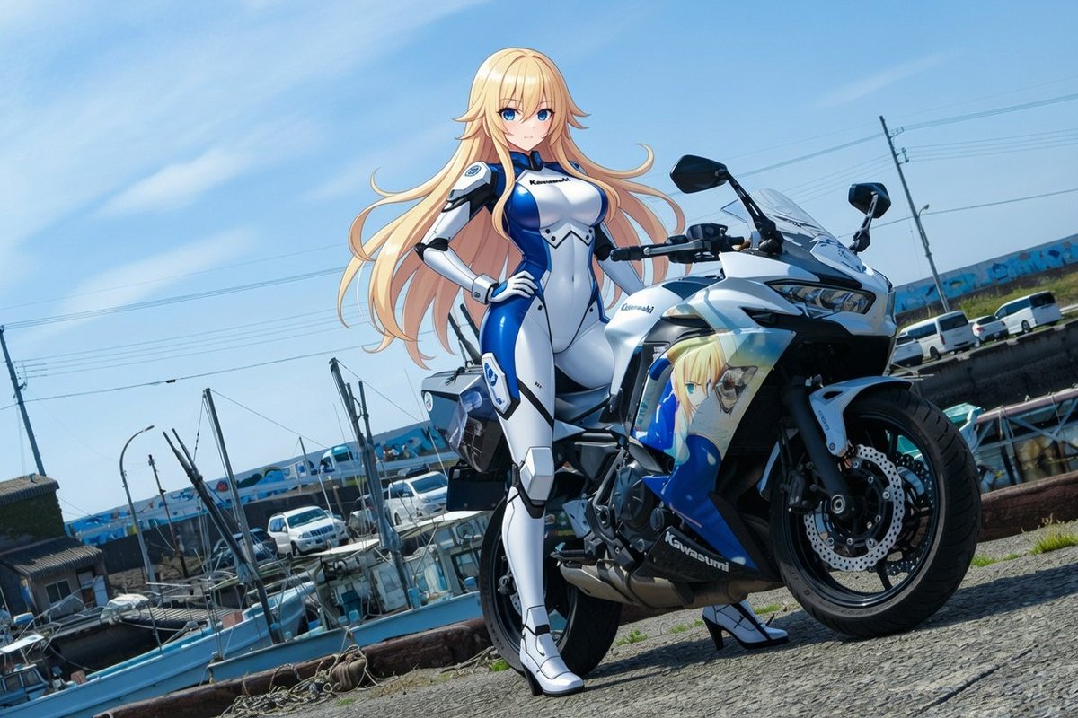 愛車を擬人化 Ninja650 Fate/stay night セイバー