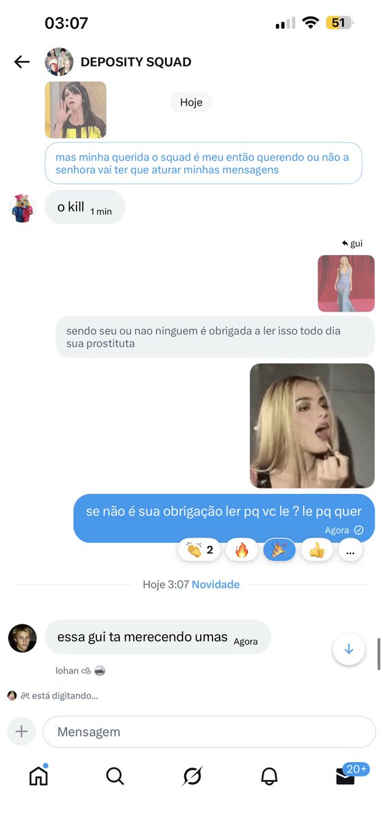 depositysquad's tweet photo. vai crescer com esse abuso p cima de mim não https://t.co/6qFsJxK0ao