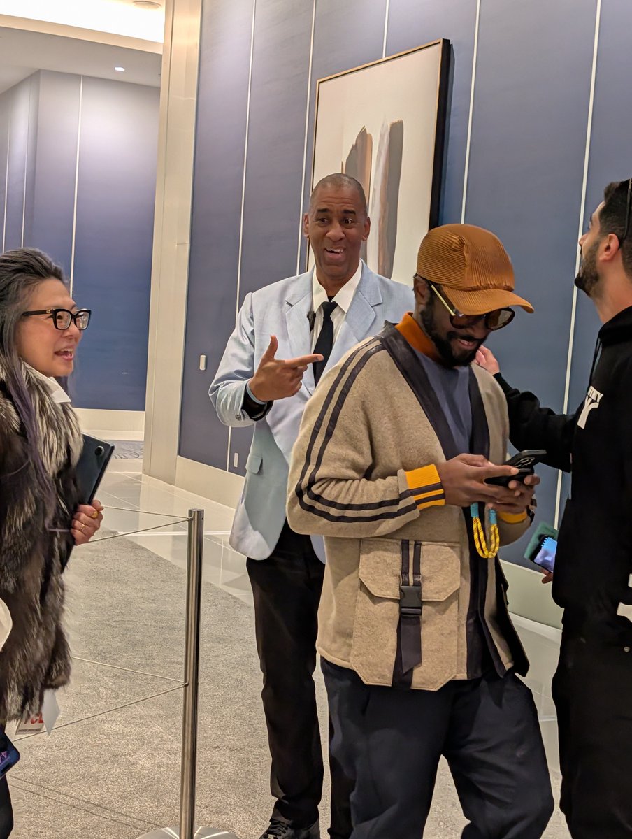 GeorgeKrieger's tweet photo. This is what a security guard looks like when he just realized he was kicking https://t.co/eklnAnQkcg out of his own @nvidia  collaboration vehicle.... 

I Love @CES  for experiences like this. https://t.co/Qge0sivMqc