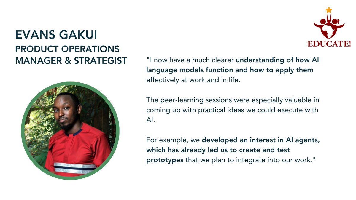 Educate! tweet media