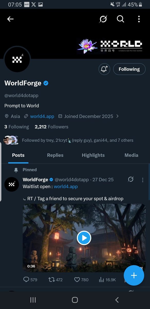 sirwlyr1's tweet photo. @world4dotapp Need that feeling of winning #WORLD4

CWJt1kzjHEkx2oUzcWV5sB6eVw8KdxLH5xhi8Xh2TtBm https://t.co/6onRTikWhO