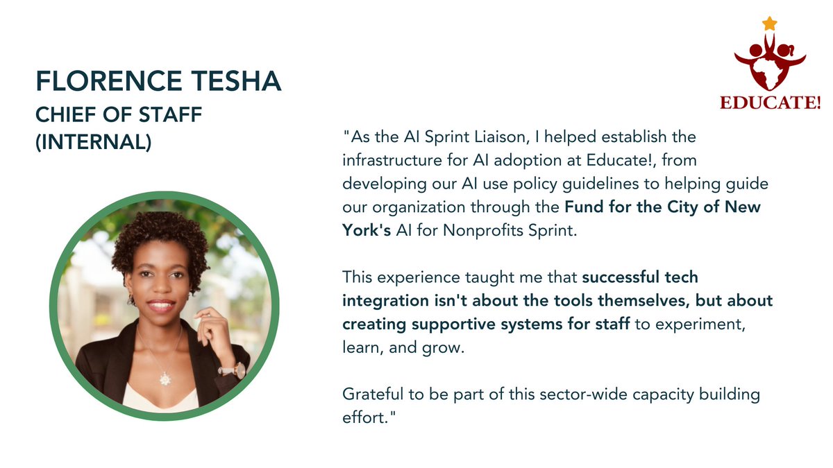 Educate! tweet media