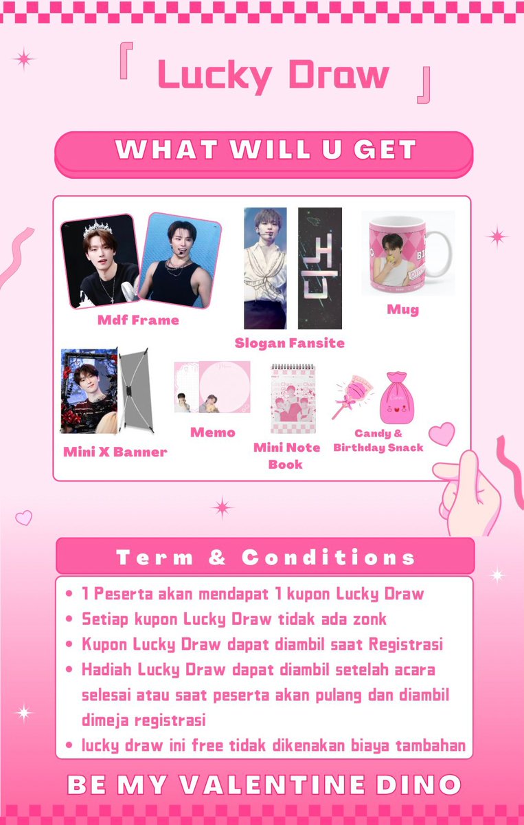 haniejoshy's tweet photo. ✨ 𝓑𝓮 𝓜𝔂 𝓥𝓪𝓵𝓮𝓷𝓽𝓲𝓷𝓮 𝓓𝓲𝓷𝓸  ✨

(っ◔◡◔)っ ♥ Dino Birthday Party Event &amp; Mini Exhibition ♥

Link Rsvp :

Sesi 1 : https://t.co/nqwjEku0FT

Sesi 2 : https://t.co/V1g2Buk9qZ

#DinoBirthdayEvent #CafeEventJakarta #BeMyValentineDino https://t.co/KmcNqUyc7N