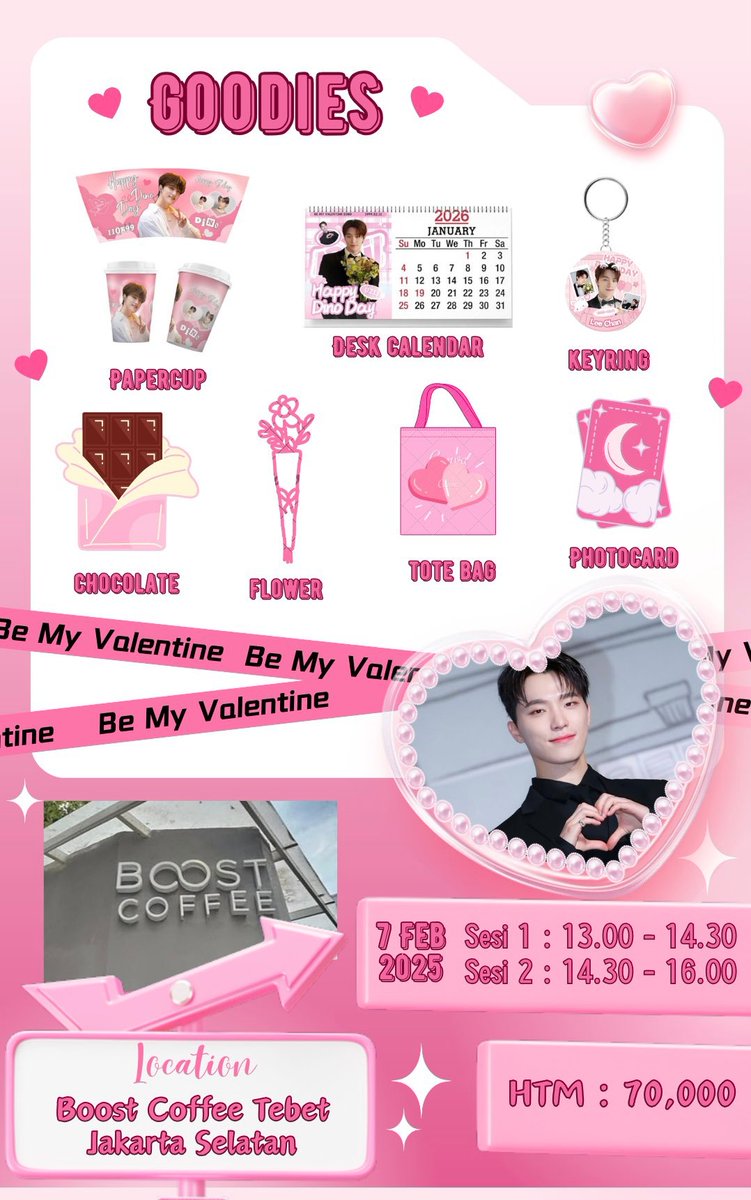 haniejoshy's tweet photo. ✨ 𝓑𝓮 𝓜𝔂 𝓥𝓪𝓵𝓮𝓷𝓽𝓲𝓷𝓮 𝓓𝓲𝓷𝓸  ✨

(っ◔◡◔)っ ♥ Dino Birthday Party Event &amp; Mini Exhibition ♥

Link Rsvp :

Sesi 1 : https://t.co/nqwjEku0FT

Sesi 2 : https://t.co/V1g2Buk9qZ

#DinoBirthdayEvent #CafeEventJakarta #BeMyValentineDino https://t.co/KmcNqUyc7N