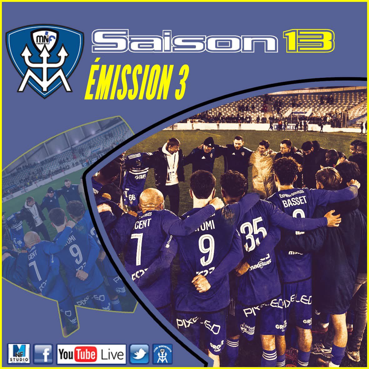 #Minenfootu ⚽️💙
Saison 13 émission 3️⃣ OBJECTIF MAINTIEN 
Debrief de la rencontre face à Grenoble Foot 38 ainsi que toute l’actualité du Sporting Club di Bastia .
PARTAGEZZZZZZZZZZZ
▶️ youtube.com/watch?v=KPB_fw…