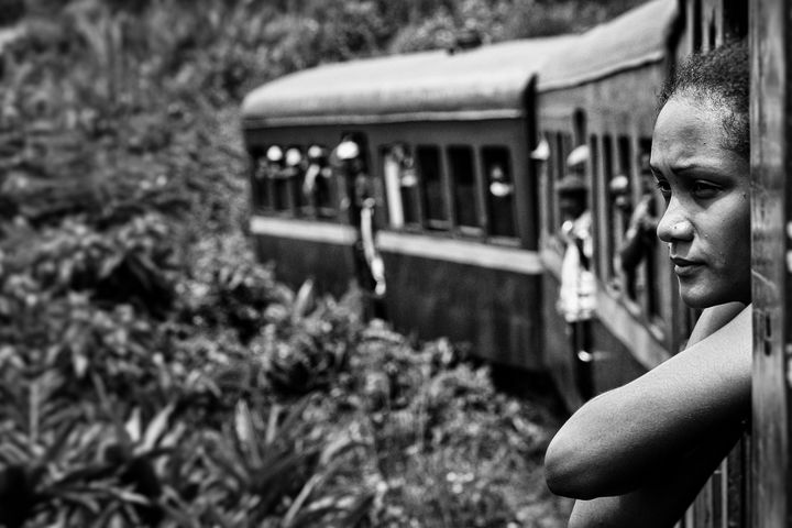 Art of the Day! "At the window of the train". Buy at: ArtPal.com/pierivb?i=1082…