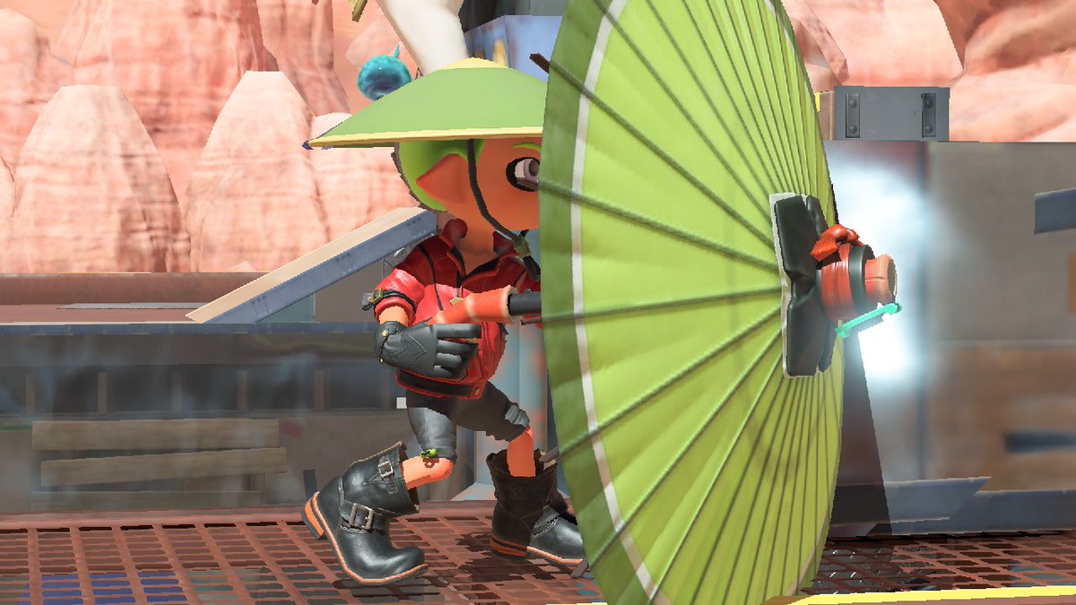 Honestly, more people should talk about Recycled Brella. It's such a good weapon