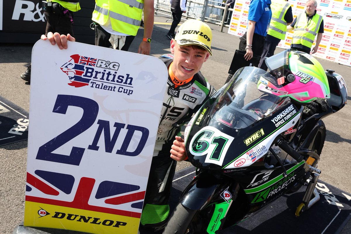 GrassrootsToGP's tweet photo. R&amp;G Moto4 British Cup by Numbers;

61 Harrison Mackay Racing
Harrison had his best season in Moto4 British Cup, picking up 6 podiums. 

He is expected to step up to bigger bikes for the 2026 season. 

#MotoGP #BSB #motorsport https://t.co/KHSDvNspO3
