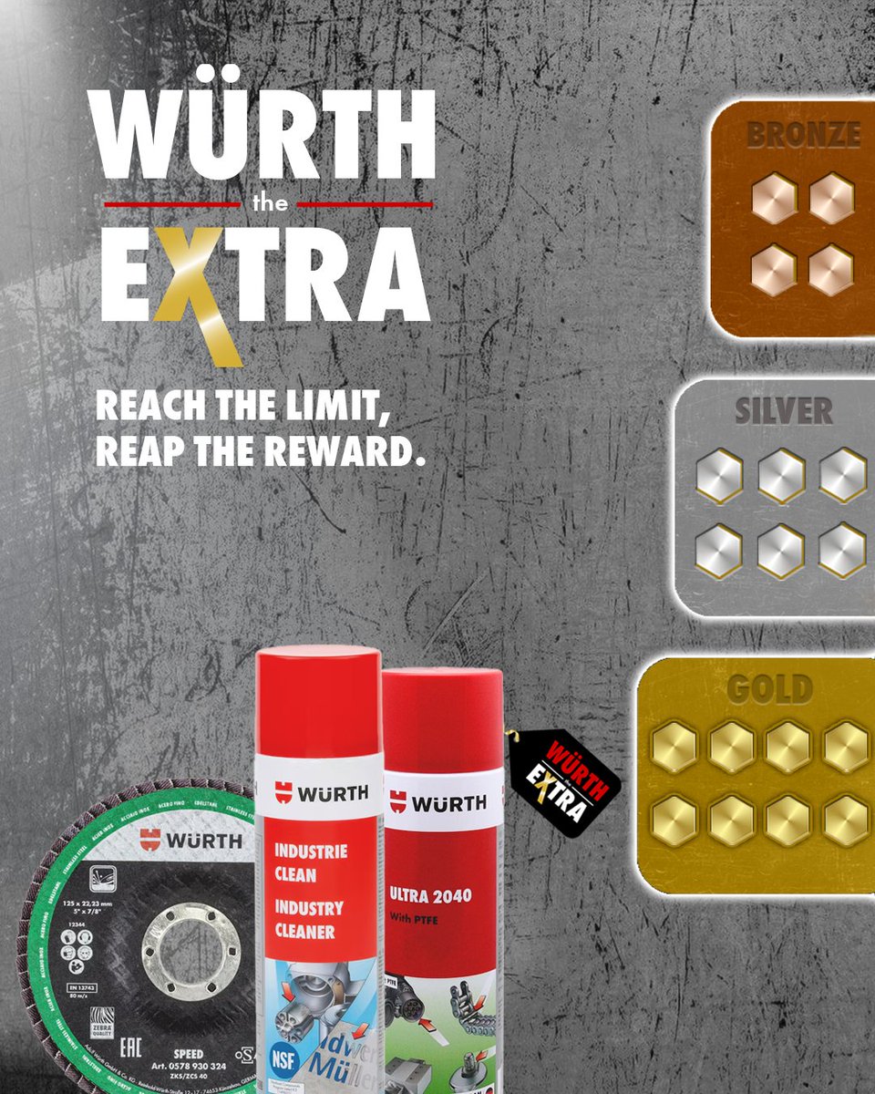 WurthUK's tweet image. Say hello to Würth The Extra 🎁✨

A smarter, more interactive way to shop. Reach the limit, reap the reward!

Explore Würth The Extra online Click the link to find out more: brnw.ch/21wYRk6

#WurthTheExtra #MoreWithWurth #FreeGifts #TradeRewards