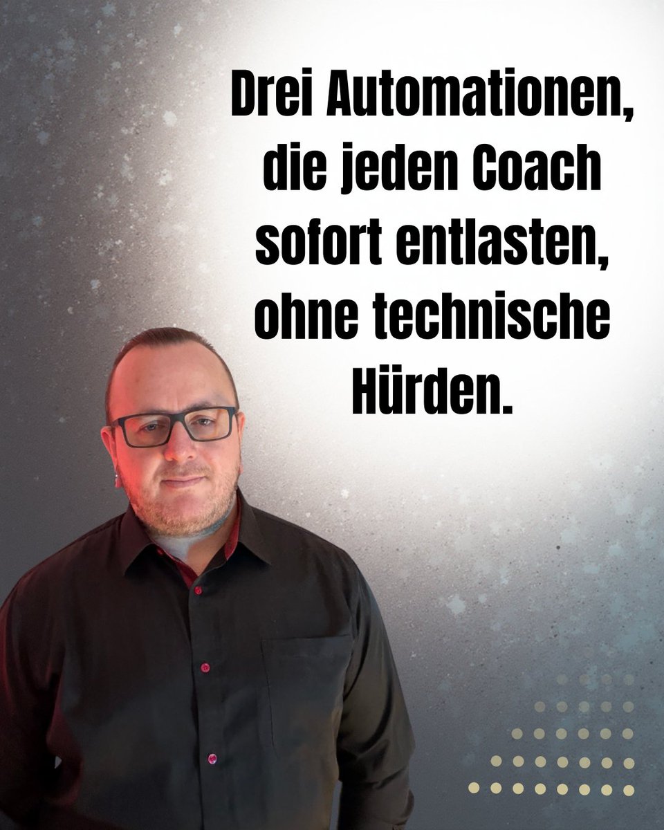 3 sofort wirksame Automationen: 1) Lead Bestätigung mit Calendly Link, 2) Terminbestätigung mit Zoom Link und Fragebogen, 3) Rechnungserinnerung nach 7 Tagen. Einfache Einrichtung, spart 5 bis 10h pro Woche.