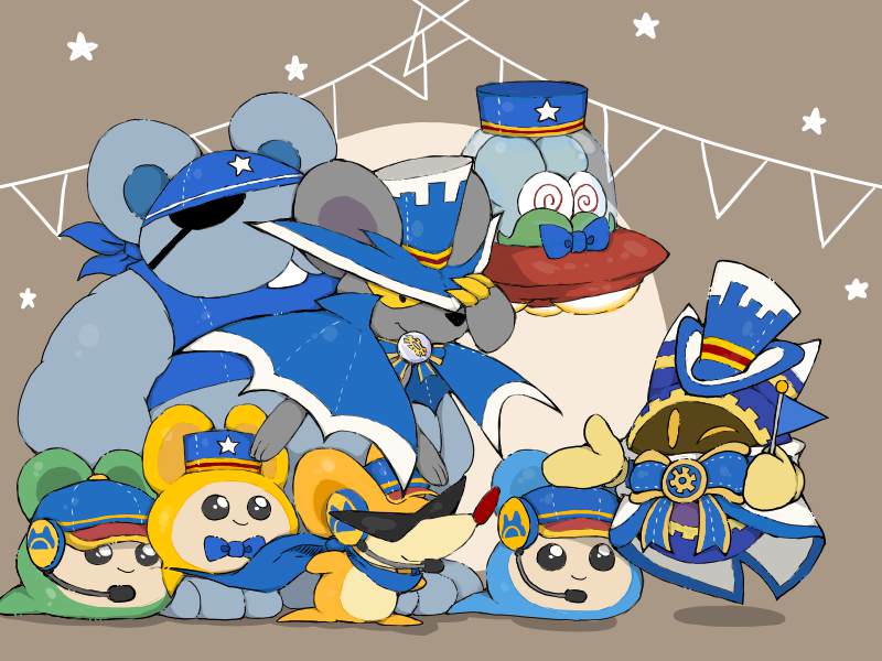 マホロアランド
スマッシュライドより
ドロッチェ団従業員if
（再掲）