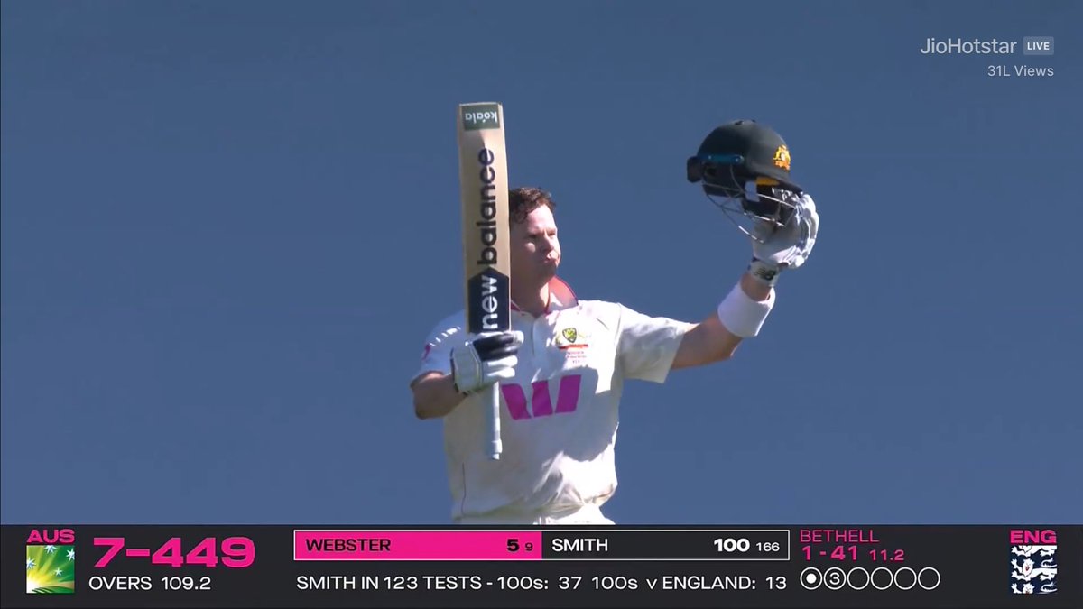 GovindIstOdraza's tweet image. Most Centuries against SENAI

Sachin Tendulkar: 29
Steve Smith: 28
Don Bradman: 27
Joe Root: 27

One more century away and next 3/4 test series are against SENI for Steve Smith