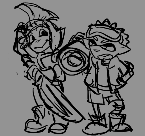 pikachulink1123's tweet photo. #splatoon x #phighting sketches https://t.co/neIj9921bj
