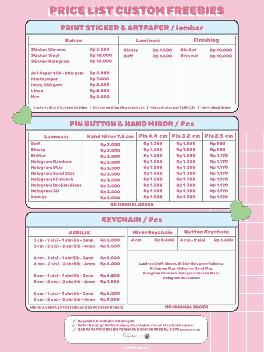 shuajagiya's tweet image. SHUAJAGIYA PRINT MAJU JAYA ABADI SELAMANYA (anjay)

🚨KEMBALI OPEN ORDER 1 4 JANUARI 2026🚨

Yang mau cetak cetak boleh kirim ke email keren yg biasa😎
(Tapi di proses tgl 14 ya)

Terima kasih banyak untuk support semua nya🤍 

Itilheo🫶