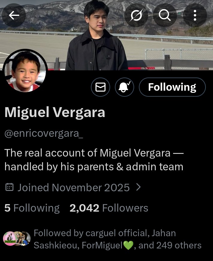 onlyforenrico's tweet photo. Hello everyone Pls do follow Miguel Social Media Account ;

X: https://t.co/R8XJrdz1iv
IG: https://t.co/ysClLrY8to
TikTok:https://t.co/ed7GddnxI0

And pls do follow Miguel fanbase ;
https://t.co/Tu4ztAq0OI https://t.co/CA9v7iEOZM