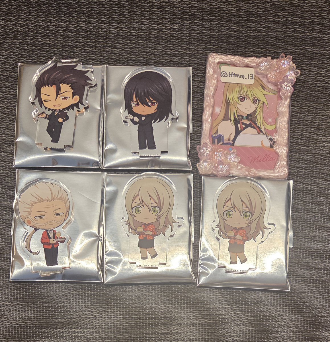 Htmm_13's tweet image. 〘譲渡〙テイルズ オブ エクシリア ホテルニューオータニ ミニキャラアクリルスタンド

譲▼
アルヴィン ガイアス エリーゼ2 ローエン

求▼
880円+送料

✦郵送、都合が合えば都内埼玉お手渡し
✦ミラ、ジュードとの交換も可能ですが譲渡優先で探しております