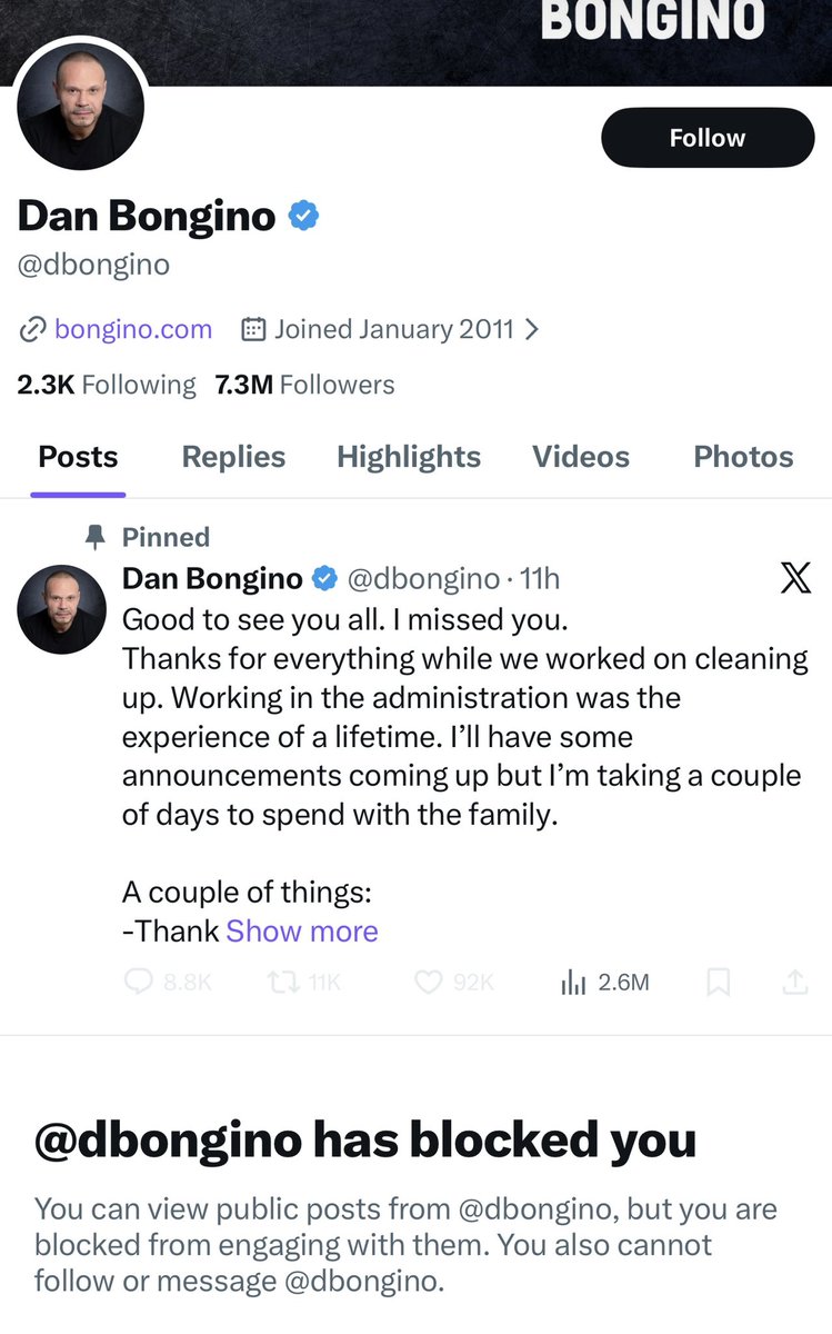 What a little fucking bitch.

It’s not MY FAULT you failed the American people, Dan.

No one’s going to watch your stupid show now, you’ve proven EXACTLY what you are.

We fucking hate you because you are bought and paid for, bribed or worse.

Retire.

It’s all your good for now.