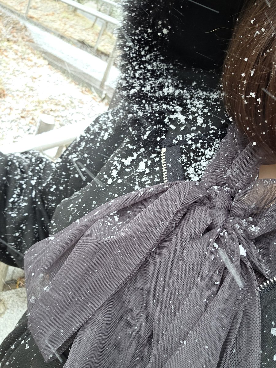 あっ雪だるまです