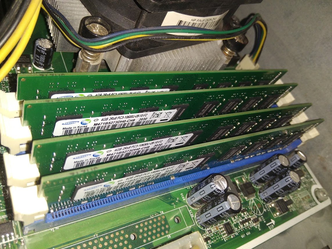 HP ProDesk RAM upgrade

4 x 4GB Samsung DIMM 2Rx8 PC3-10600u-09-10-f2