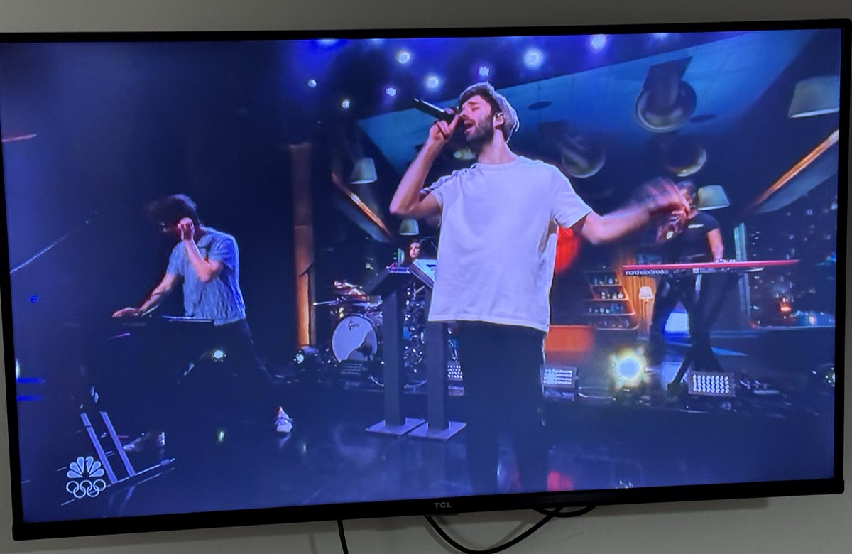 FanofAJR's tweet photo. And I'll be on your TVs so you won't forget me 🎶
You won’t forget me, right? 🎶 

@AJRBrothers @FallonTonight https://t.co/8Ntl6RZkqg