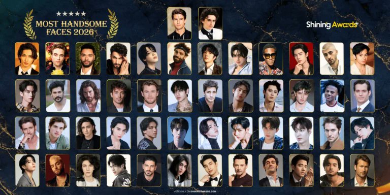 Mr_Markcute's tweet photo. MOST HANDSOME MEN IN THE WORLD 2026✨ OFFICIAL NOMINEE
📣 VOTE NOW to support
⭐️ Win Metawin 🇹🇭
🗳 Vote via the link
https://t.co/SUmmlXvm0T
⏱️ Vote once every hour
📅 Voting closes Dec. 31, 2026
#MostHandsomeMen2026 #ShiningAwards #ThaiStar #FanChoice #winmetawin️️ https://t.co/yICh7ilqsn