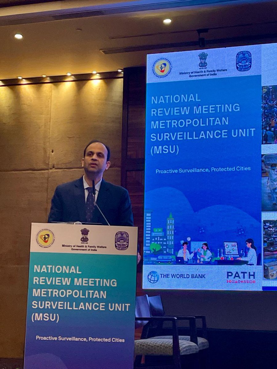NCDCMoHFW's tweet photo. Two Day National Review Meeting of MSUs kicks off today in Nagpur with the theme #ProactiveSurveillance, #ProtectedCities.
The event was marked by the presence of Shri Saurabh Jain, Joint Secretary, MoHFW, Dr. Ranjan Das Director NCDC @MoHFW @NCDC https://t.co/5ny1phf0wC