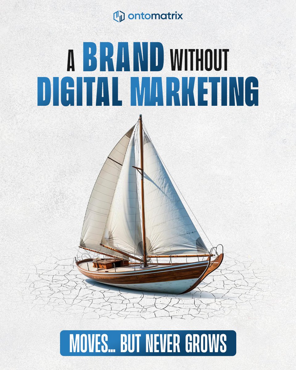 ontomatrix's tweet photo. Digital marketing gives your brand direction, speed, and the ability to compete in today’s market. Without it, growth remains limited no matter how hard you try.
Let’s build a strategy that actually moves your brand forward.
📩 Contact OntoMatrix today
#OntoMatrix #BrandGrowth https://t.co/gWAiZ44pOn