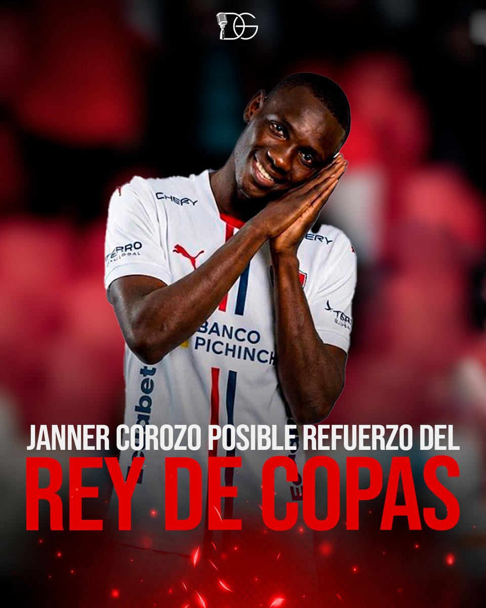 dgcompro's tweet photo. ¿EL NUEVO JUGADOR DEL REY? 👑

Janner Corozo sería el nuevo refuerzo de #LDU para la temporada 2026. El jugador, que aún pertenece a #BarcelonaSC, llegaría a la escuadra alba tras un acuerdo entre ambos clubes 🤝

¿Te gustaría ver a Janner en la U? 🤔 https://t.co/HJnVyhMcbn