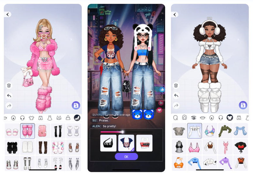 upupdata's tweet photo. YoYa Sparkle: Style Pop,a dress-up simulation game,launched on December 29th and reached number 134 on the US iOS mobile game download chart the very next day.Players' task is to design various outfits for virtual avatars and earn likes to redeem for more clothes and accessories. https://t.co/dhNUVksMM2
