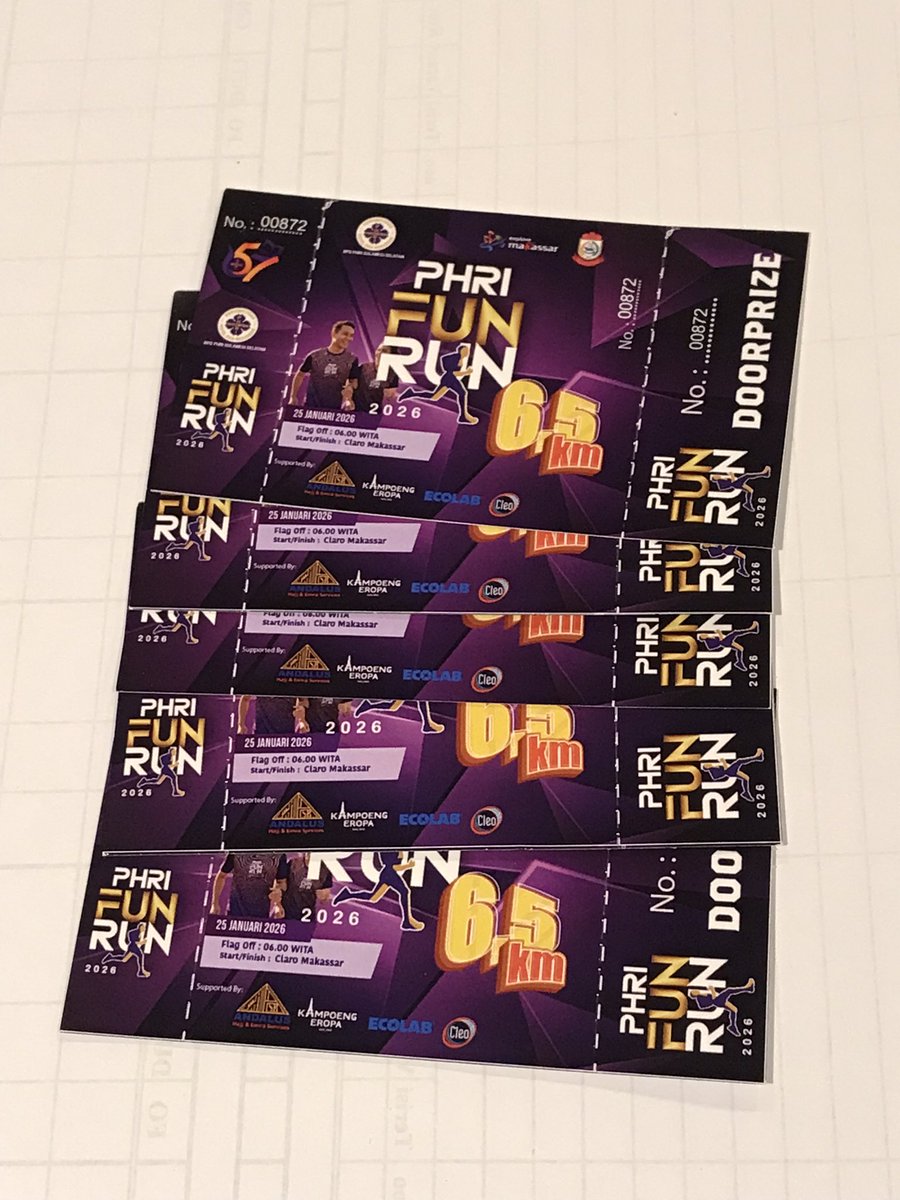 Yang hobi lari, it’s time for you to shine di 25 Januari nanti sayang🥰
Yang minat DM saya yaa🫶🏻