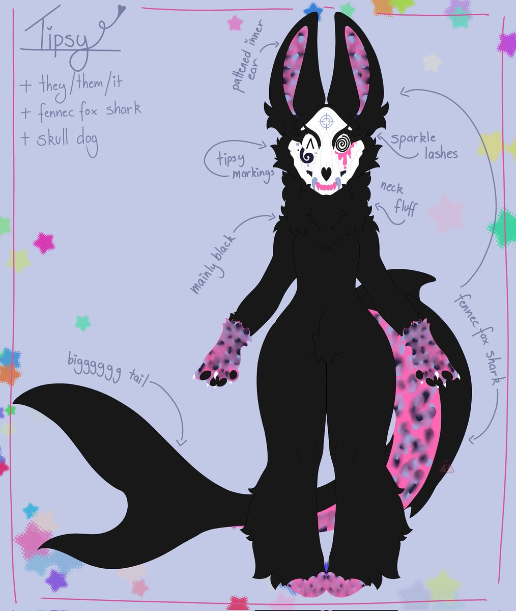 https_unkn0wn__'s tweet image. i made a new baby~ 

everyone meet tipsy ! ill be making a suit of them once i get money~!