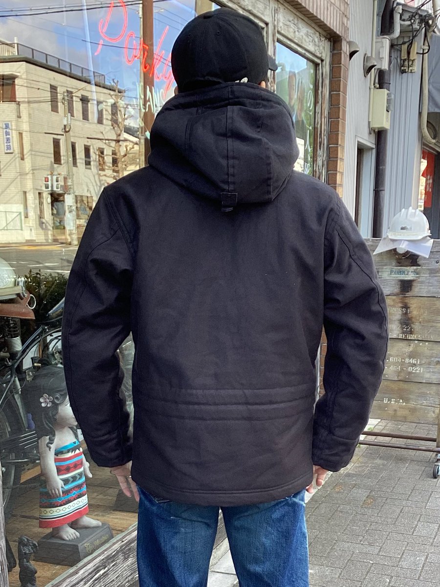porkys_jeans's tweet photo. 入荷情報!
Colimbo「Observer Parka “Plain”」¥89100
Deck Black
#porkys #ポーキーズ
#kyoto #京都
#アメカジ #円町
#入荷情報
#colimbo #コリンボ
#deckjacket #デッキジャケット https://t.co/g6q99gR10m