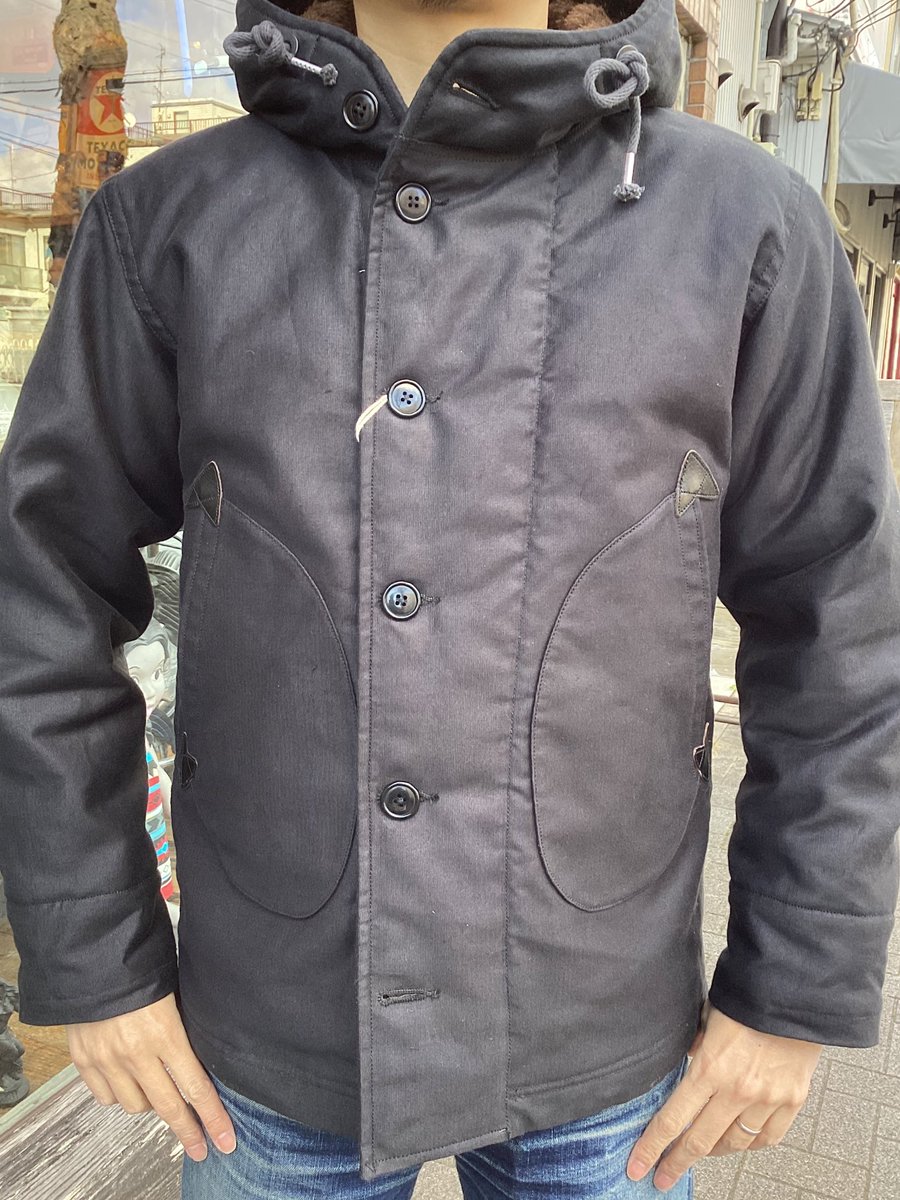 porkys_jeans's tweet photo. 入荷情報!
Colimbo「Observer Parka “Plain”」¥89100
Deck Black
#porkys #ポーキーズ
#kyoto #京都
#アメカジ #円町
#入荷情報
#colimbo #コリンボ
#deckjacket #デッキジャケット https://t.co/g6q99gR10m