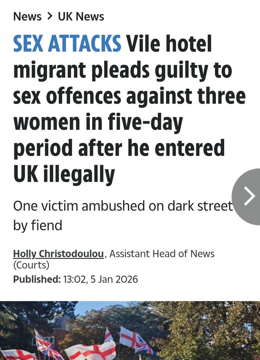DonnaLouise1212's tweet image. Im so sick of this shit!
A VILE migrant has pleaded guilty to sex offences against three women over a five-day period after he entered the UK illegally.

Sohail Amiri sexually assaulted two women – including one who managed to fight him off when he ambushed her just after…