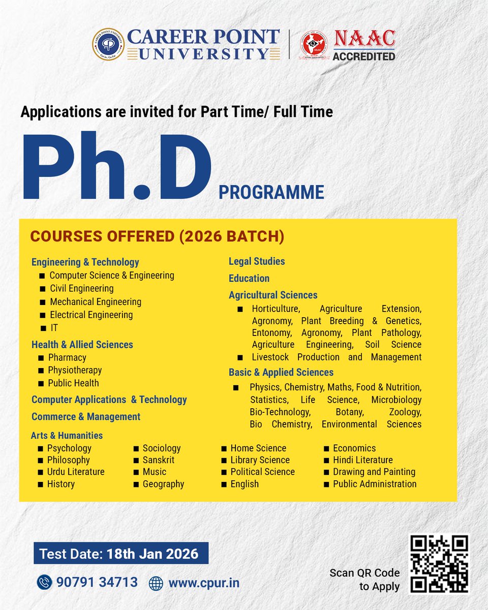 Career Point University, Kota tweet media