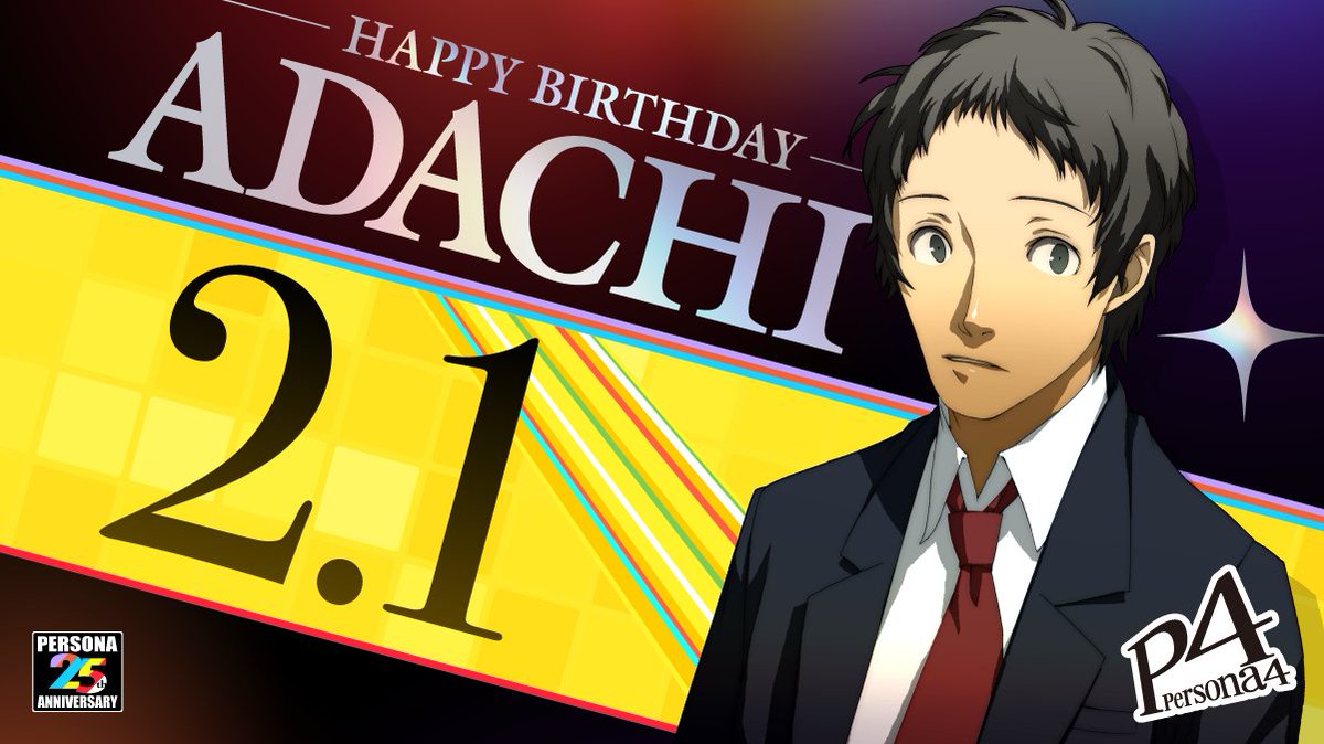 Today is Adachi's birthday!