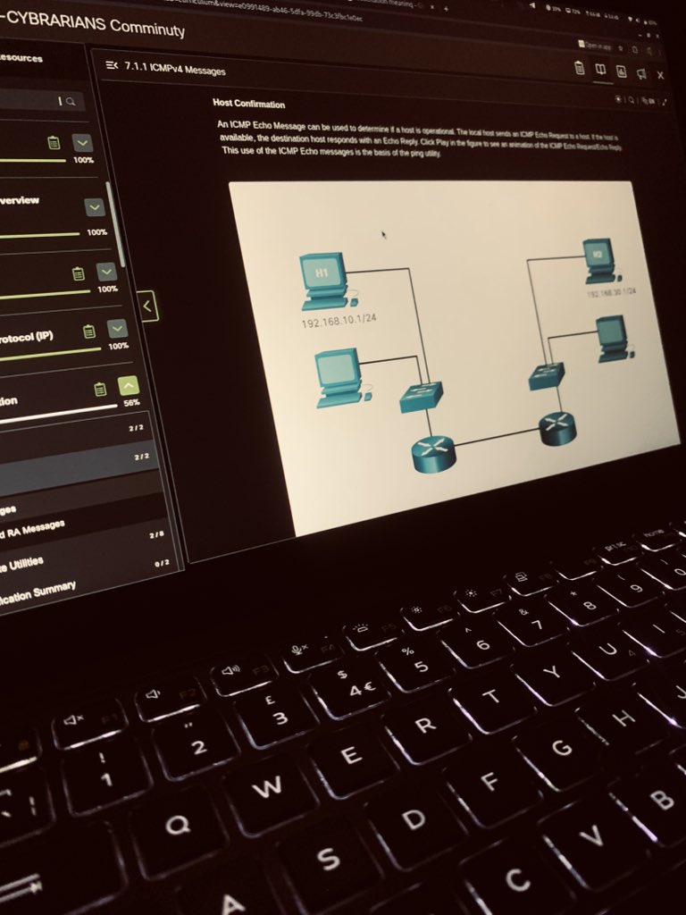 dy_namicworld's tweet photo. Day 76 💻
Back from the holidays.
Learned ICMP, the control protocol networks use to report errors and status (ping, redirection, TTL).
The grind was paused, not stopped.

On to the next jor 💪🏽
@ireteeh @elormkdaniel @OnijeC @cyber_razz 
#cybersecurity #Networking #DynamicWorld https://t.co/HlF9FvY68i