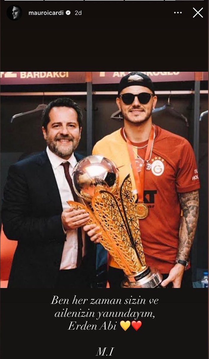 Helal olsun sana be! <a href="/MauroIcardi/">MauroIcardi</a>