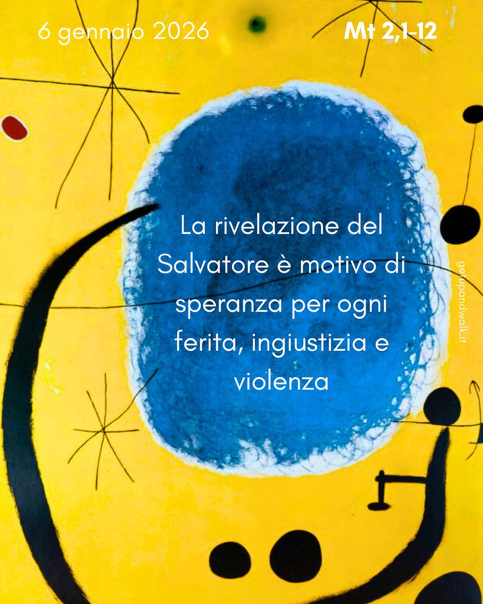 _getupandwalk_'s tweet image. Il #Natale è la più potente #rivoluzione della Storia: è lo sguardo del Magnificat, delle Beatitudini e del Risorto, che rovescia i nostri parametri di valore e indica ciò che #porta #vita nelle nostre esistenze.

getupandwalk.gesuiti.it/2026/01/06/la-…