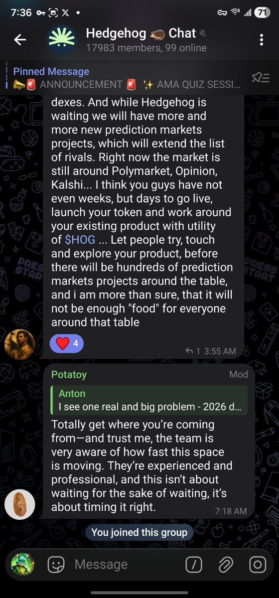 KingCathereum's tweet photo. @TheHedgehog_io is changing where the real opportunities are on the blockchain.

It’s a prediction market for every on-chain metric.

And remember 
“Those who made the cut will get early access when launch!”

Aren’t you bullish enough?
Join the waitlist now 
https://t.co/S5gpXxeABJ

And also join the telegram community to also stay updated for earlier announcements.
https://t.co/dnx8CI70fm

If you done send proof in the comment section. 

G🦔