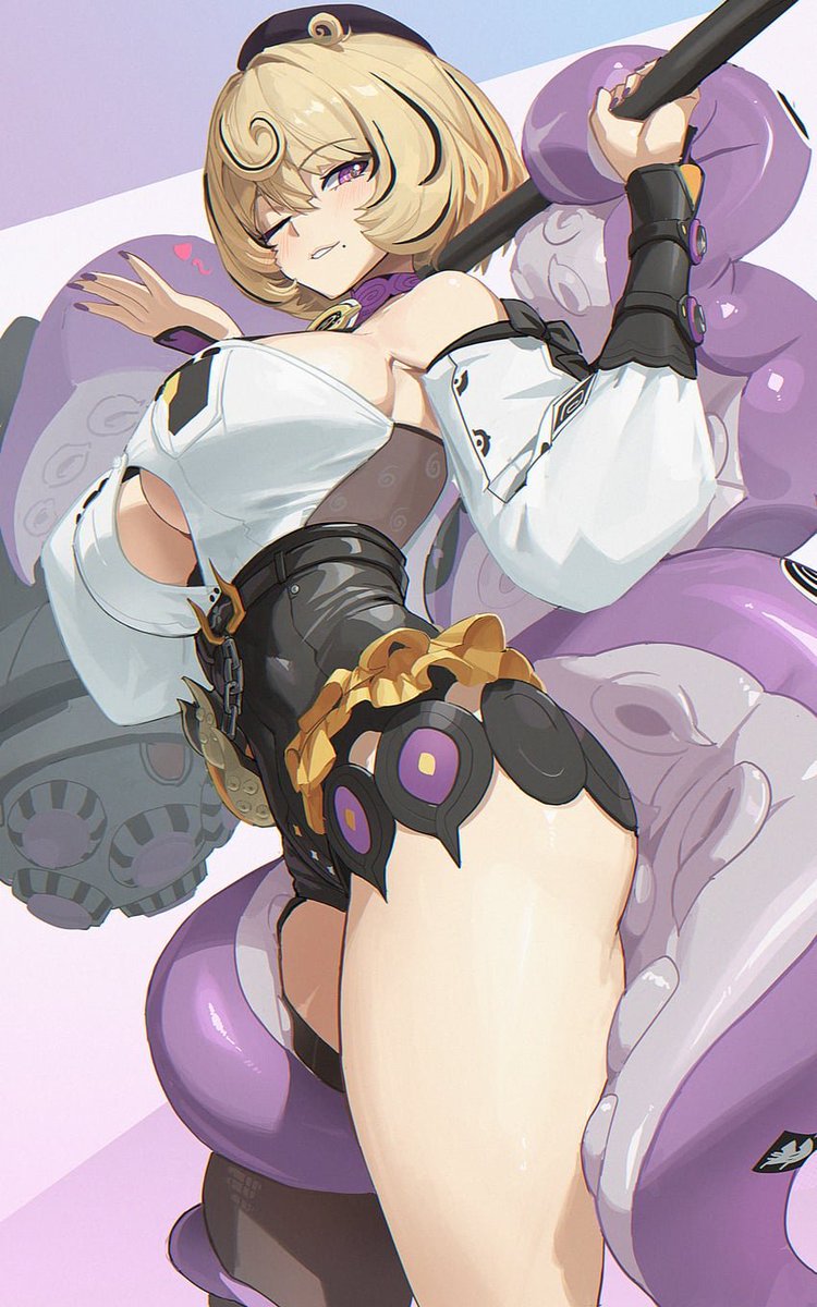 NRoleplaya33264's tweet image. Ups~ llegué algo tarde~ habrá alguna lindura despierta a quien darle amor con mis tentáculos?