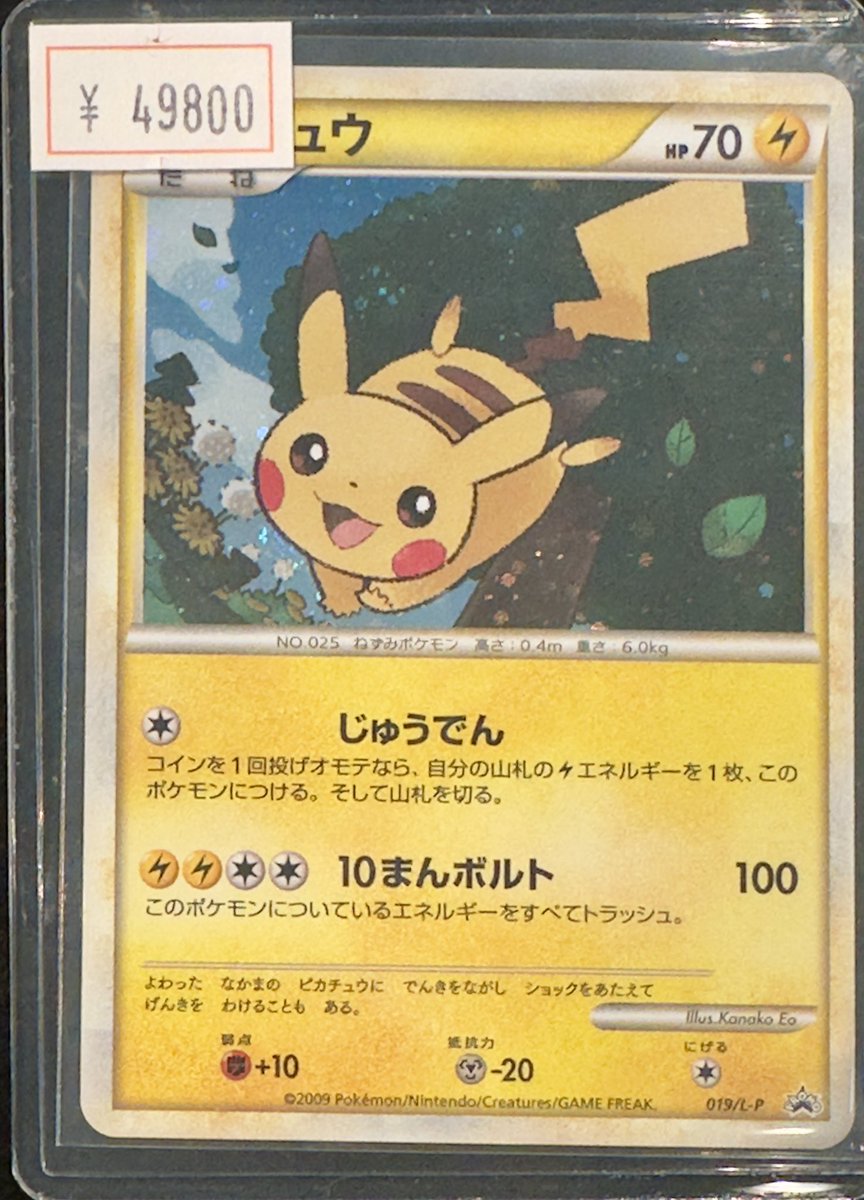VALUABLE CARD TOKYO 2F 入荷情報📢】 ／ 🆕ピカチュウ プロモ 019/L-P