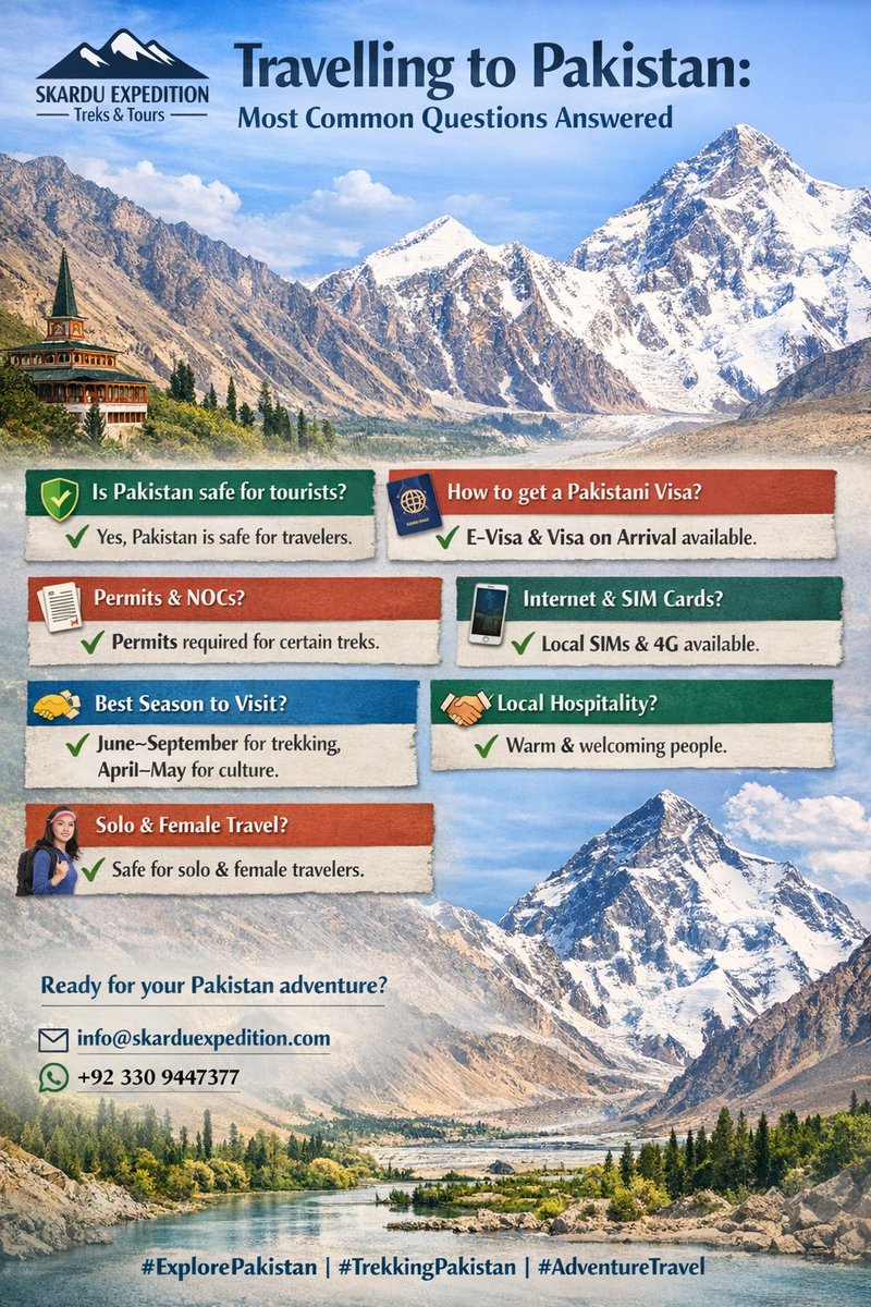 Skardu Expedition Treks and Tours tweet media